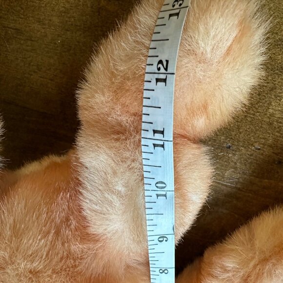 Vtg A & A Plush “Orange Sherbet” Bear 12" - Picture 7 of 7
